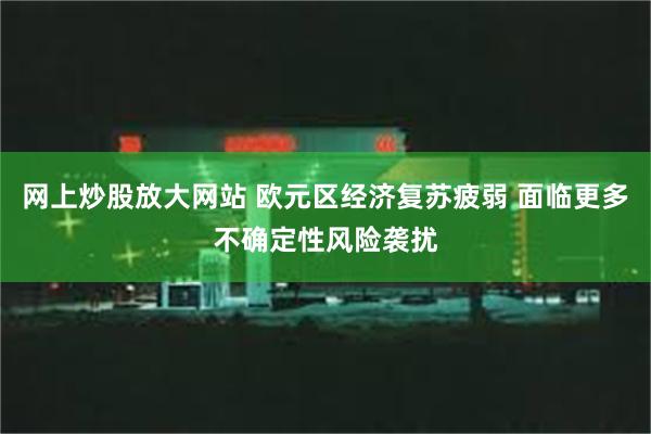 网上炒股放大网站 欧元区经济复苏疲弱 面临更多不确定性风险袭扰