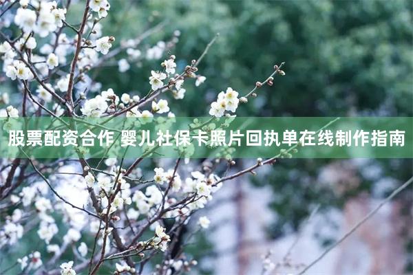 股票配资合作 婴儿社保卡照片回执单在线制作指南