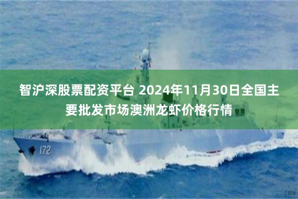 智沪深股票配资平台 2024年11月30日全国主要批发市场澳洲龙虾价格行情